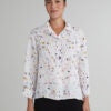Cut Loose Cropped Shirt 4636806 - Graffiti Floral - Laundered