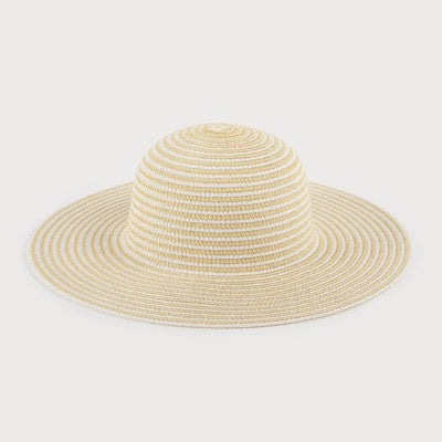 Caracol Wide Brim Straw Hat 5053-WTE-STR