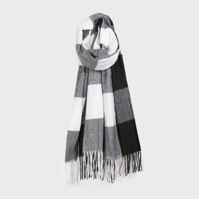 Caracol Woven Winter Scarf 6162-BLK