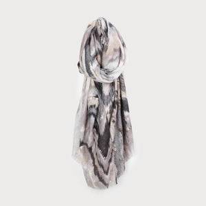 Caracol Woven Scarf 6181-BLK Black Combo