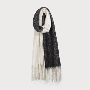 Caracol Woven Winter Scarf 6186-BLK Black