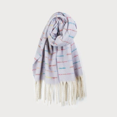 Caracol Woven Winter Scarf 6187-LAV Lavender Multi