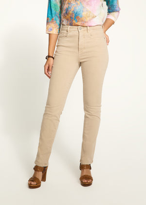 FDJ Suzanne Straight Leg Pant 6747511-SND Sandstone