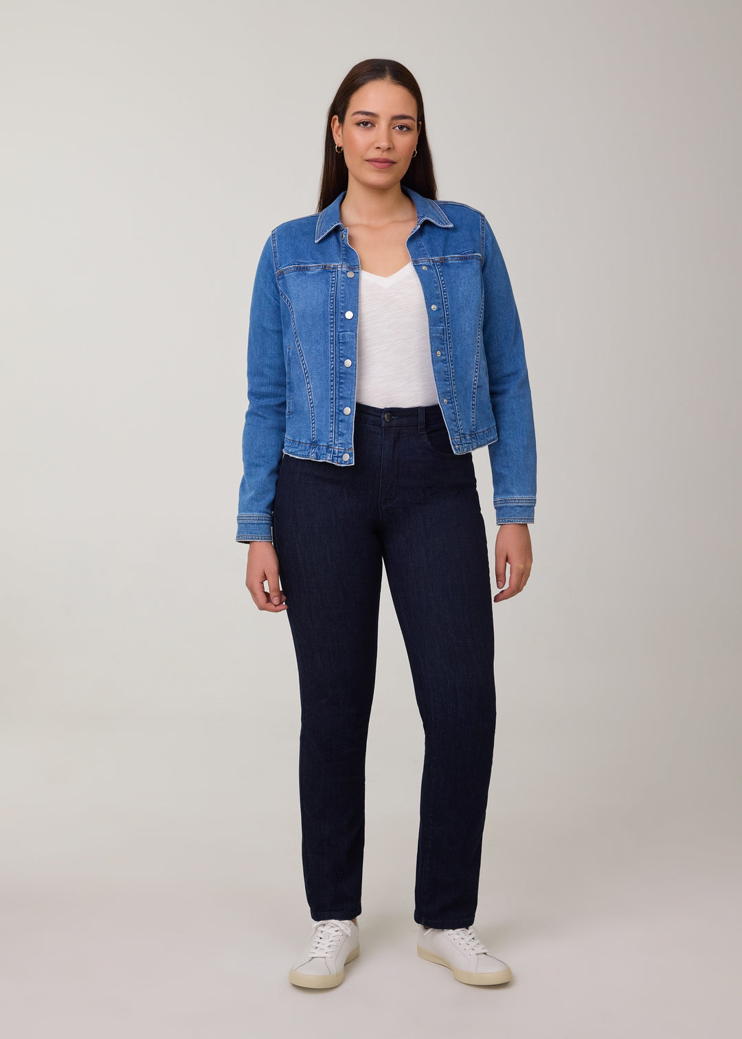 FDJ French Dressing Suzanne Straight leg Jean - Petite - 8953250-PLT Pleasant