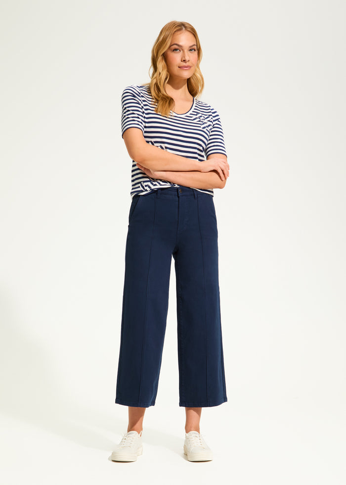 FDJ French Dressing Suzanne Wide Crop 6973511-NVY Navy