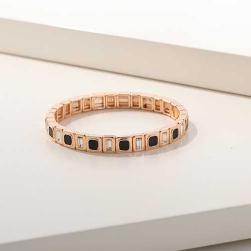 Merx Bracelet 86-8176 Gold/Black