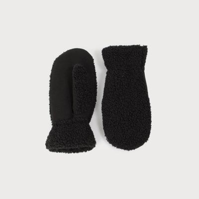 Caracol Sherpa Puffer Mitts 9007-BLK Black