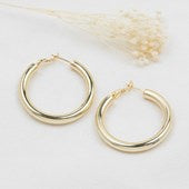 Glee Abundant Hoop Earring - Gold