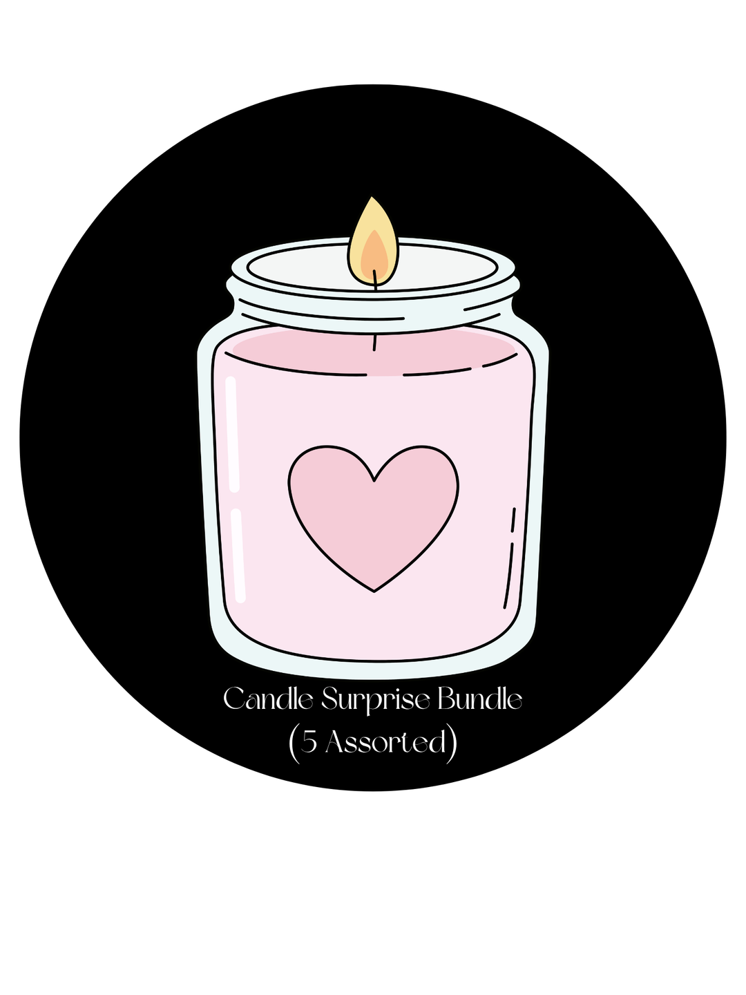 Candle Surprise Bundle - 5 Assorted Candles