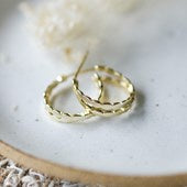 Glee Bella Curio Hoop Earrings - Gold