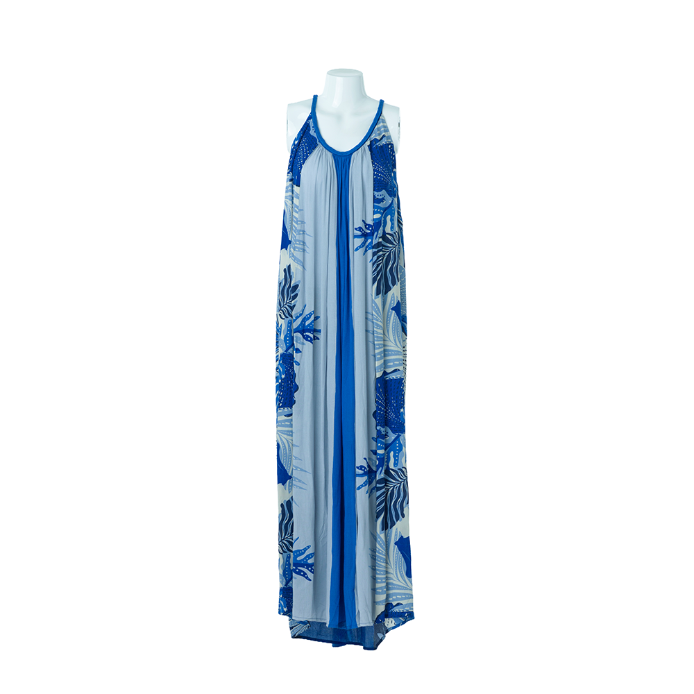 Tribal Placement Print Maxidress 927XX-5327-2310 Carolina