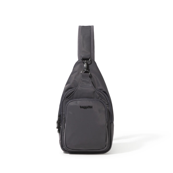 Baggallini Central Park Sling CEP754-Smoke Twill