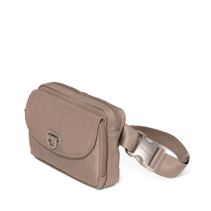 Baggallini Coastal Flip Lock Sling Bag CLS967-Moonrock