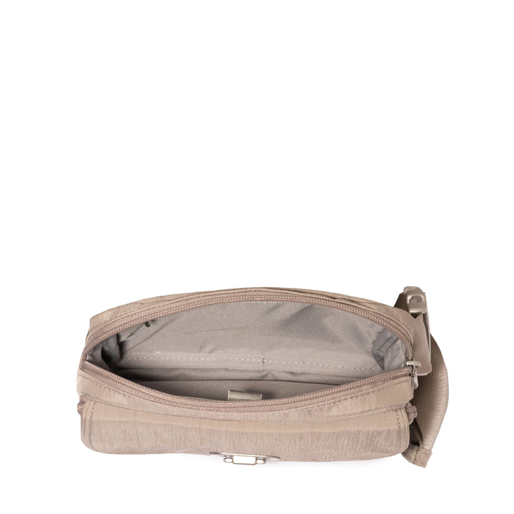 Baggallini Coastal Flip Lock Sling Bag CLS967-Moonrock
