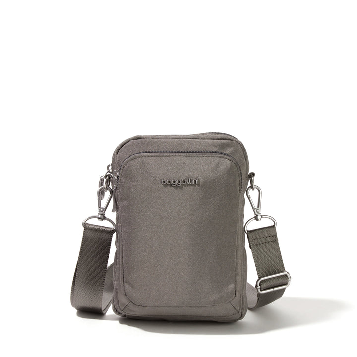 Baggallini Modern Everywhere Explorer Crossbody ENS832-Sterling Shimmer
