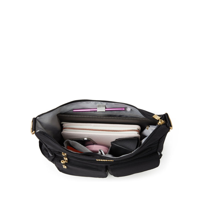 Baggallini Modern Everywhere Bag EWH710 Black w/ Gold Hardware