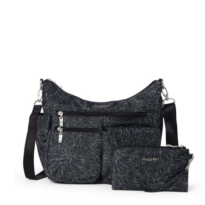 Baggallini Modern Everywhere Bag EWH710-Midnight Blossom