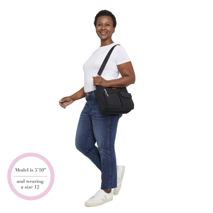 Baggallini Modern Everywhere Bag EWH710-Midnight Blossom
