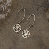 Wild Abandon by Glee Flora Earrings - Gold