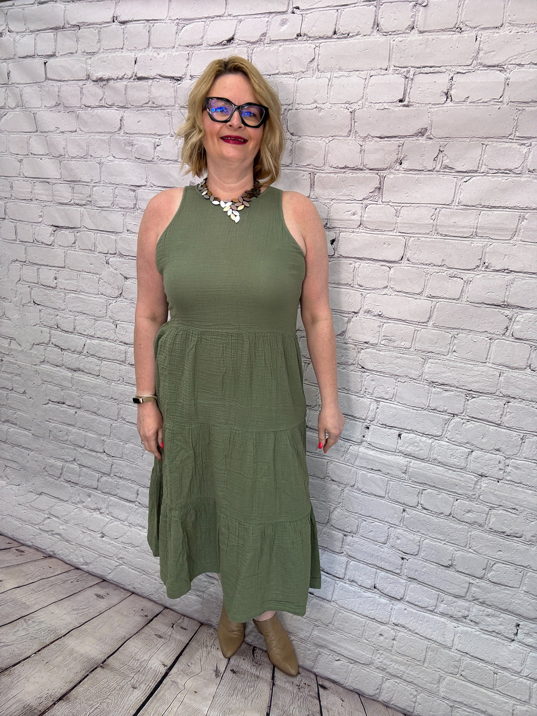 Shannon Passero Vickey Dress 5172-Tea Leaf