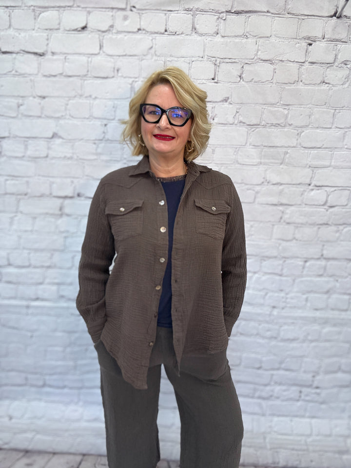 Shannon Passero Midland Shirt 5509-Earth