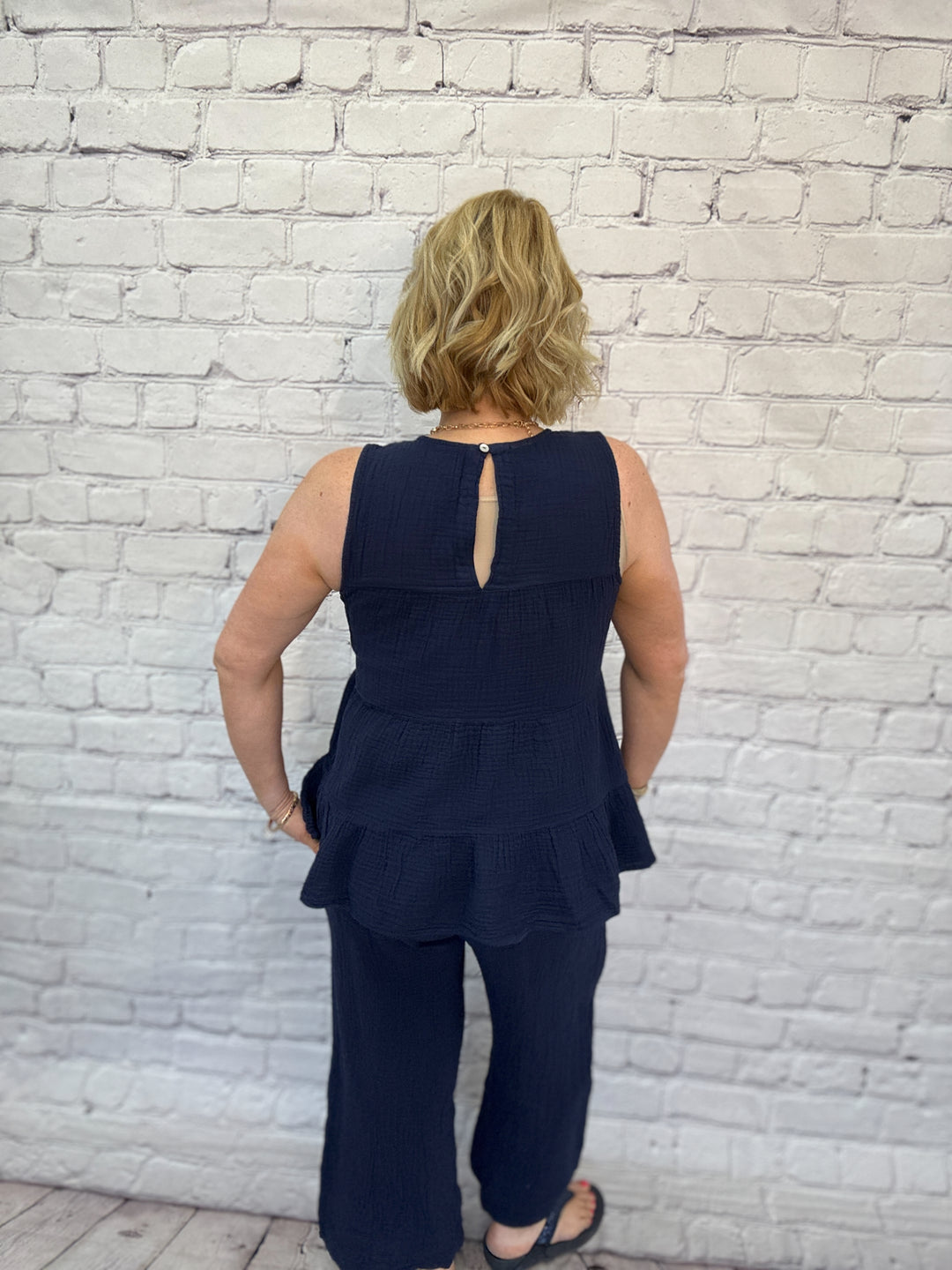 Shannon Passero Sariel Tank Top 5462 - Navy