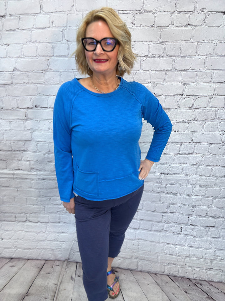 Escape by Habitat Pocket Pullover E10020S5 - Riviera