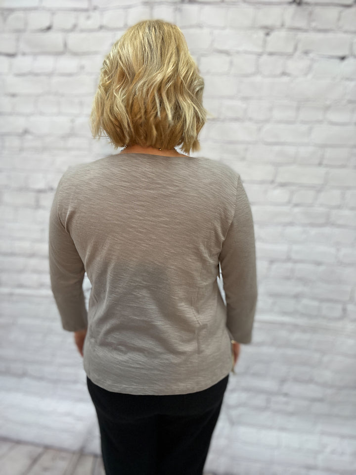 Escape by Habitat Boxy Tee E10025F5 - Fog