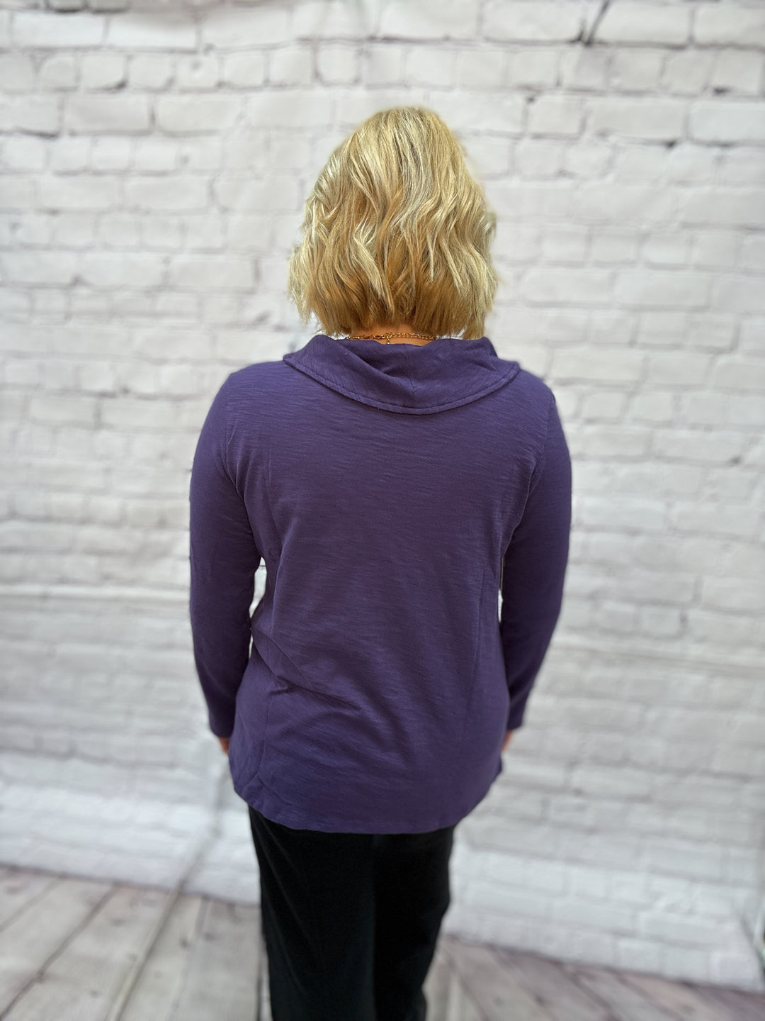 Habitat Cowl Neck Tunic H27556-MULBRY Mulberry