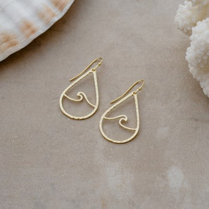 Glee Jewelry Long Beach Earrings - Gold