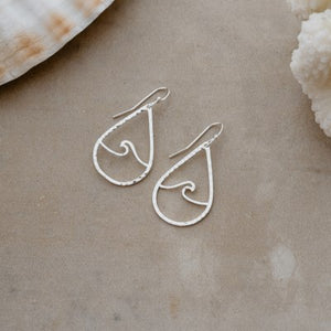 Glee Jewelry Long Beach Earrings - Silver