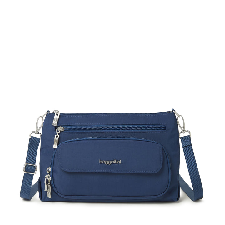 Baggallini Original RFID Everyday Crossbody Bag OEV523-Pacific