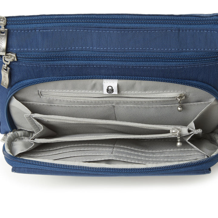 Baggallini Original RFID Everyday Crossbody Bag OEV523-Pacific