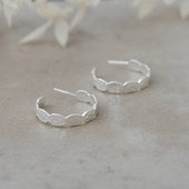 Glee Pippa Hoop Earrings - Silver