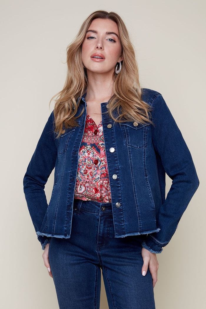 Renuar Jean Jacket R3846D-E2141-INDWAS Indigo Wash