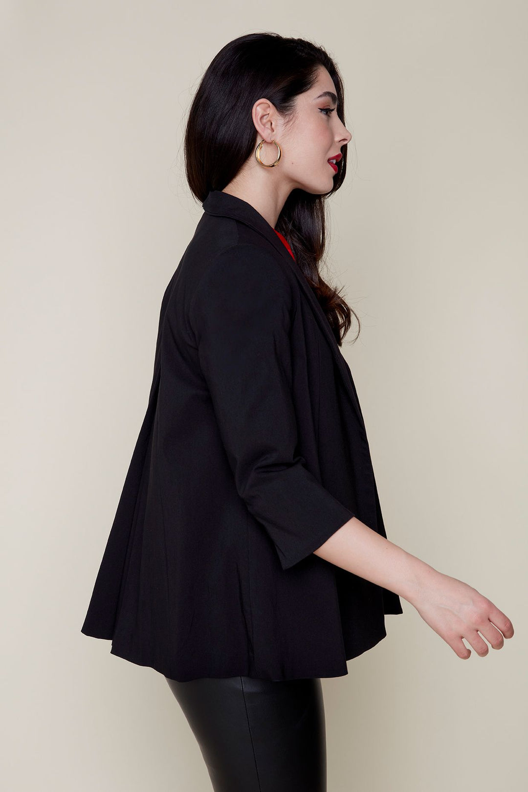 Renuar Woven Blazer R3848L-E730-148 Black