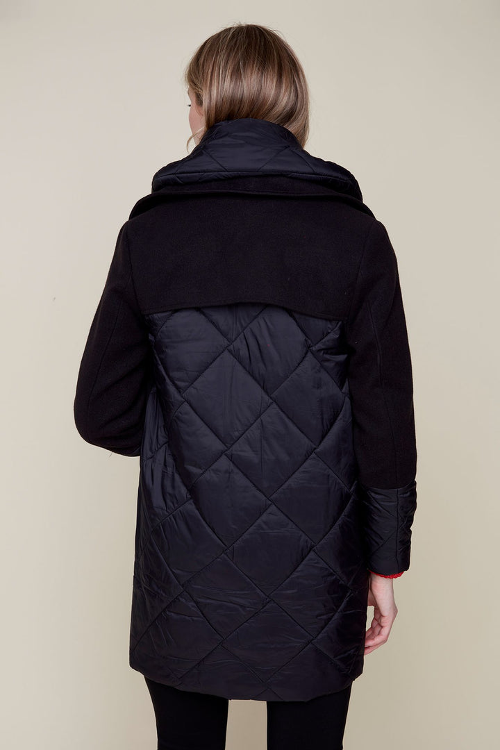 Renuar Woven Jacket R3857L-E2188-148 Black - 1 ONLY SIZE X-LARGE - 20% OFF