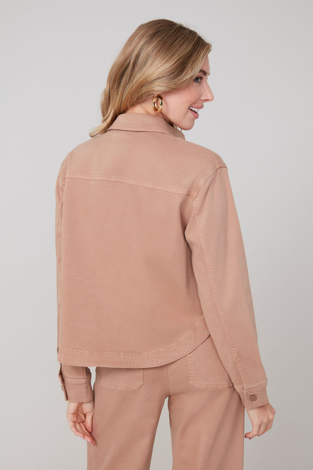 Renuar Woven Jacket R3892-E2008S-80723 Tan