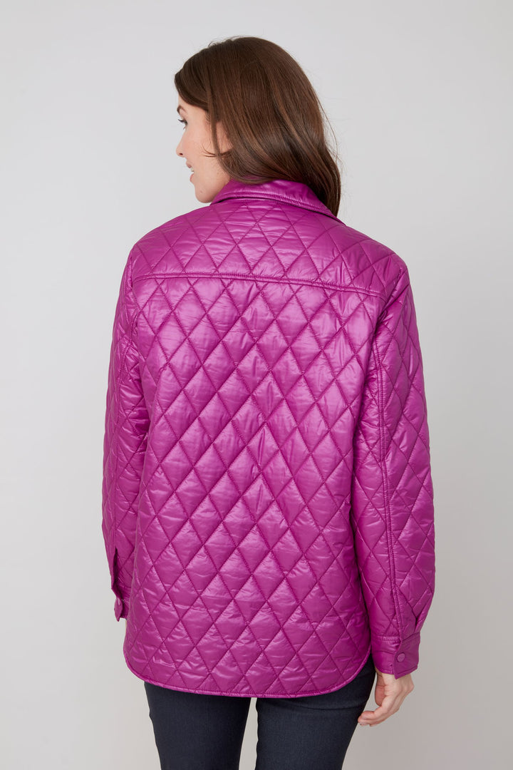 Renuar Woven Jacket R3909L-E3034-80808 Plum