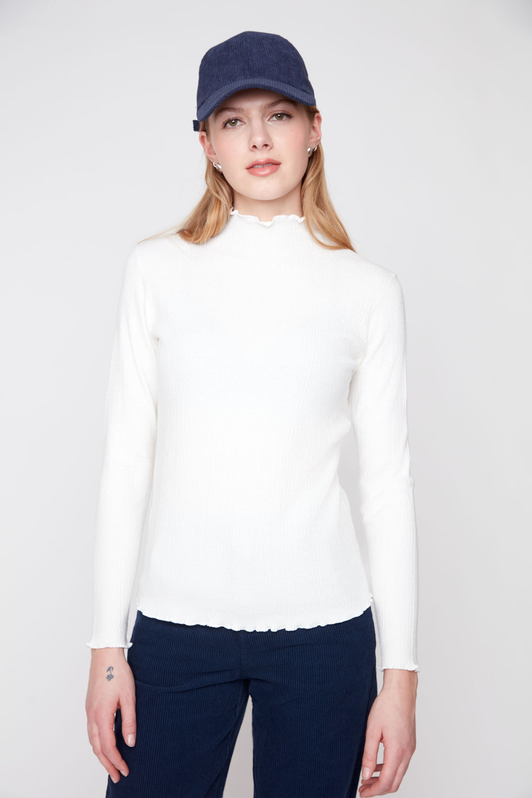 Renuar Knit Sweater R6859-4301-80403 Creme