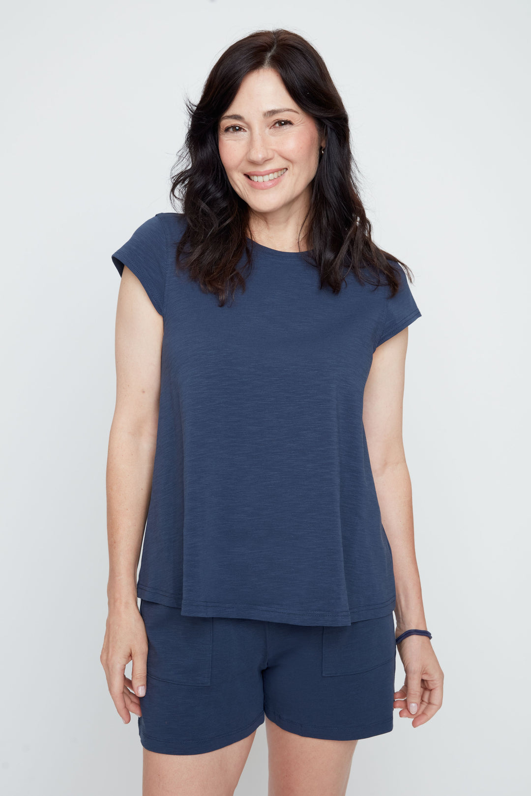 Renuar Knit Top R7812-89G-80832 Indigo