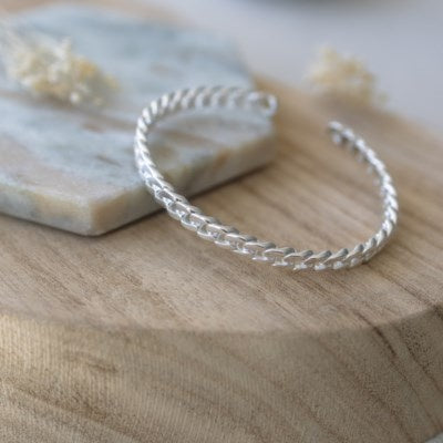 Glee Jewellery Rogue Cuff - Silver