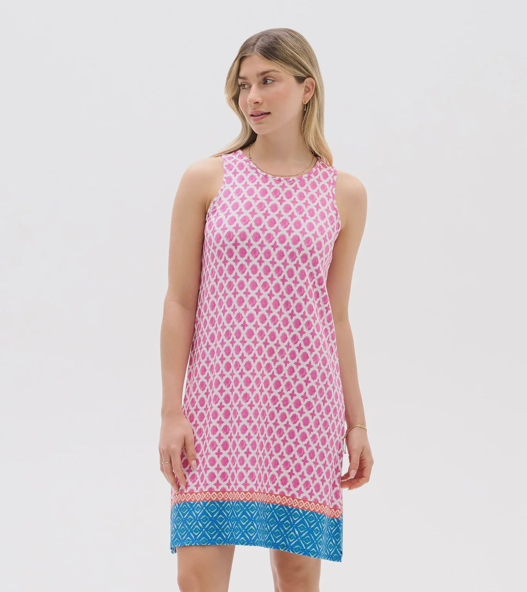 Hatley Bella Dress - Rose Medallion - S26BBL1287 - Carmine Rose