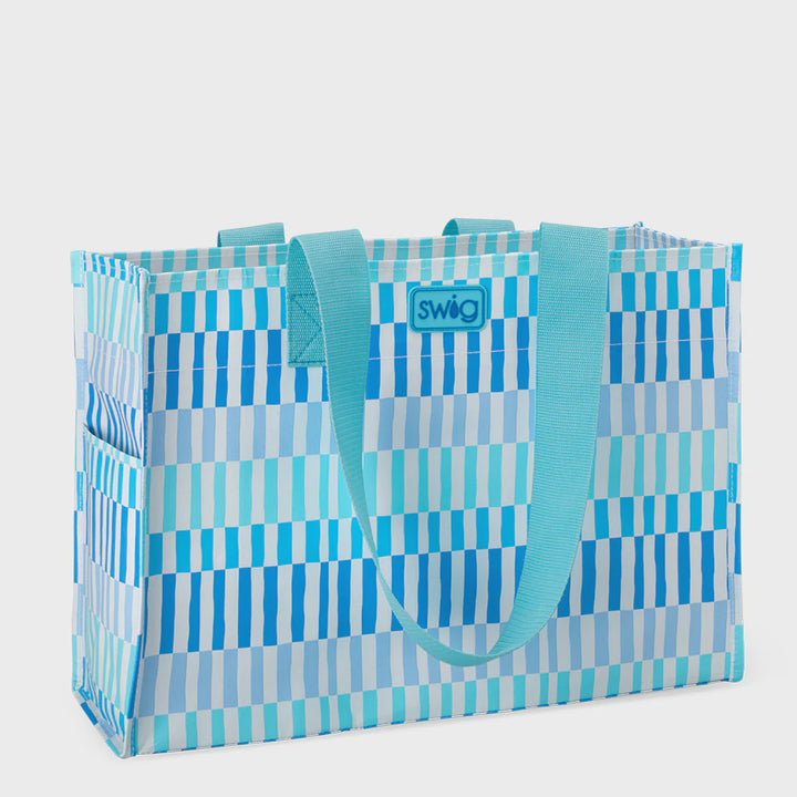 SWIG Reusable Gift Bag (Large) - S502-GBLG-TG Glacier Stripe