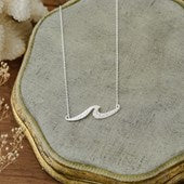 Wild Abandon by Glee Salty Sea Necklace - Silver