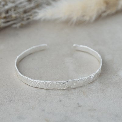 Glee Jewelery Solitude Cuff Bracelet - Silver