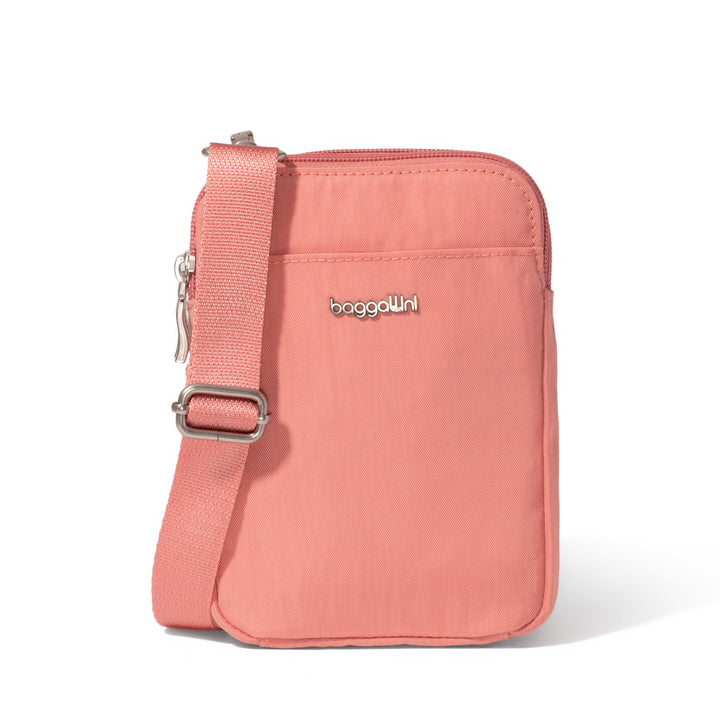 Baggallini Modern Take Two RFID Crossbody TBM869 - Terracotta