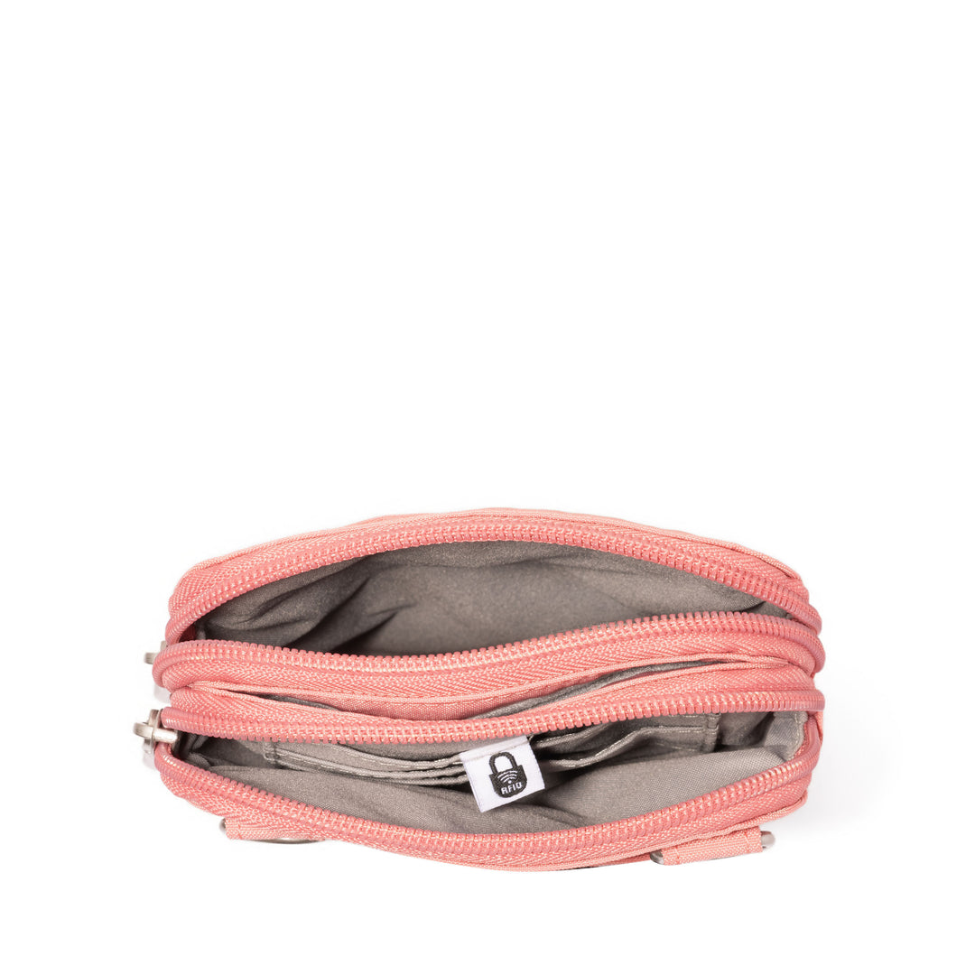 Baggallini Modern Take Two RFID Crossbody TBM869 - Terracotta