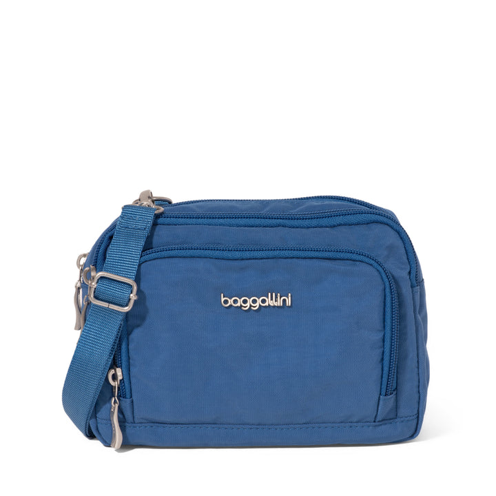 Baggallini Triple Zip w/ Front Wallet TZW729-Lapis