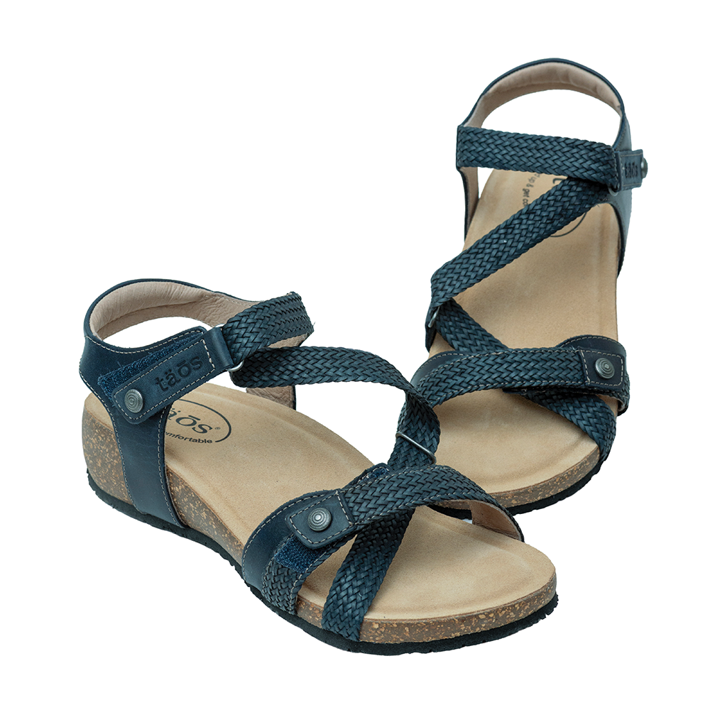 Taos Trulie Backstrap Adjustable Sandal TSTRLI-526-NVLR Navy
